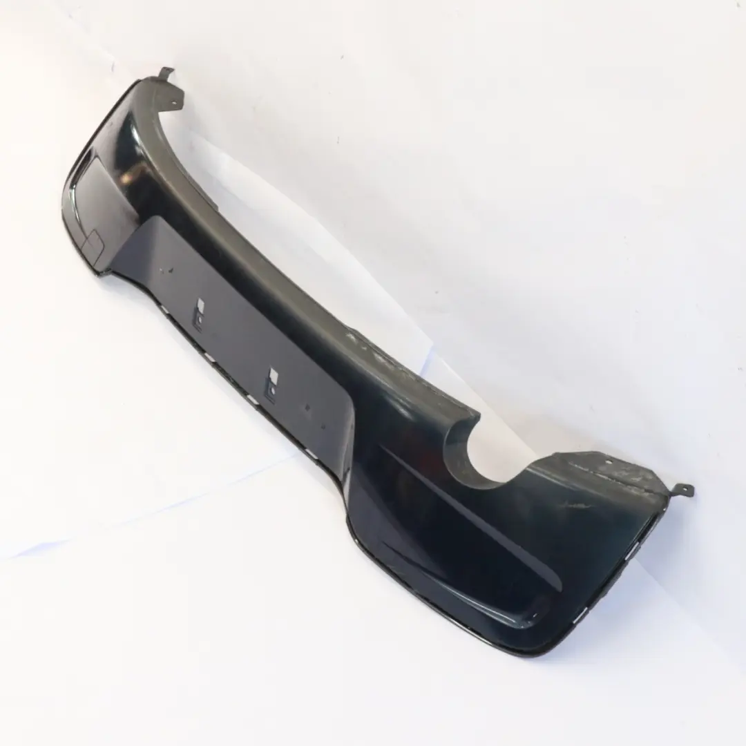 Bumper Diffuser BMW F20 F21 M Sport Bottom Trim Panel Tiefseeblau - A76 to Rear with Part number 8050769 Rear Bumper Diffuser BMW F20 F21 M Sport Bottom Trim Panel Tiefseeblau - A76 - SKU 8050769-DSB - Part number 8050769