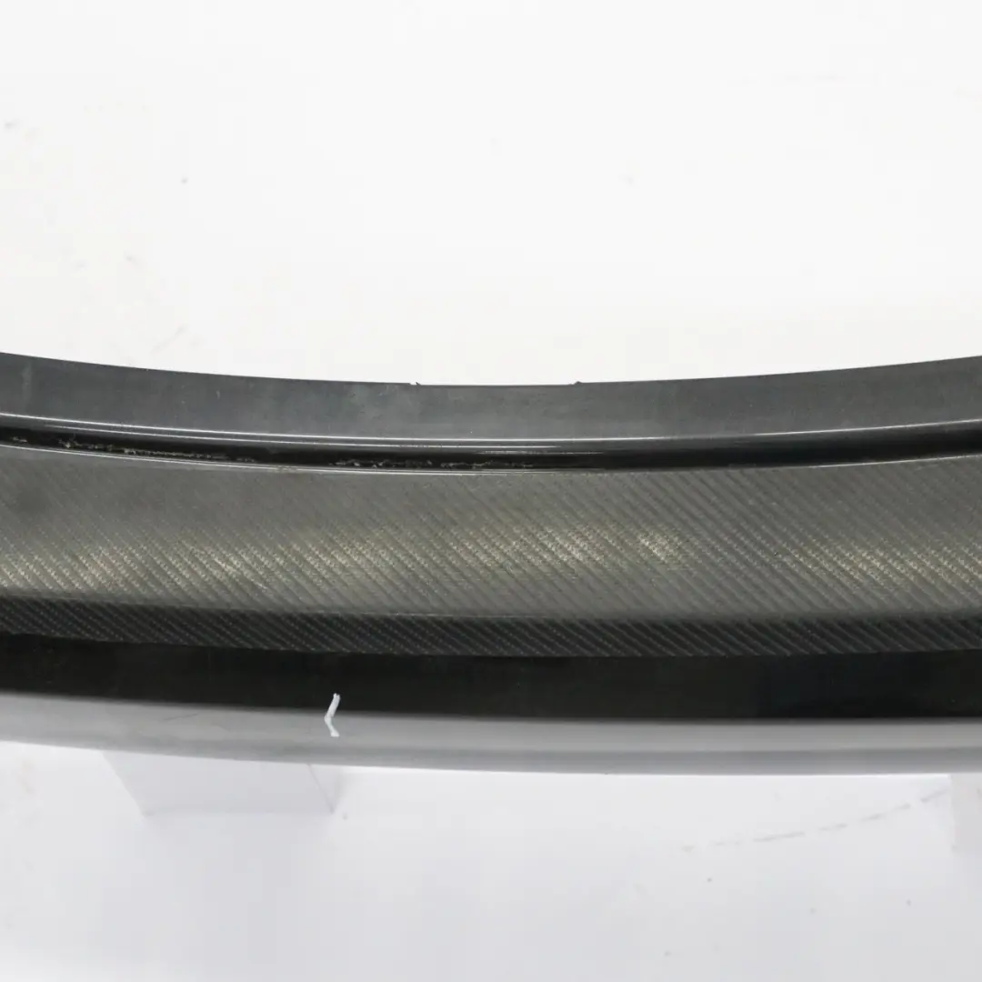 Bumper BMW F12 F13 M Sport Bumper Panel Trim PDC Black Sapphire - 475 to Rear with Part number 8052709 Rear Bumper BMW F12 F13 M Sport Bumper Panel Trim PDC Black Sapphire - 475 - SKU 8052709-BS - Part number 8052709