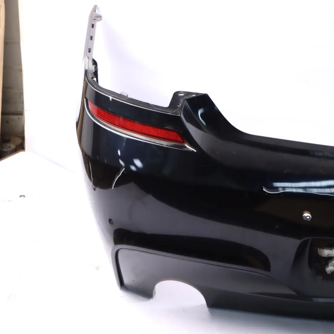 Rear Bumper BMW F12 F13 M Sport Bumper Panel Trim PDC Carbon Black - 416 - SKU 8052709-CAR1 - Part number 8052709