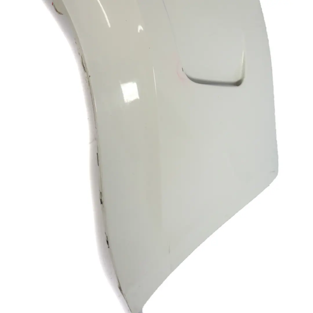 Bumper M Sport Look Coupe Trim Panel Alpinweiss White - 300 TAIWAN to BMW E82 Rear with Part number 8053878 BMW E82 Rear Bumper M Sport Look Coupe Trim Panel Alpinweiss White - 300 TAIWAN - SKU 8053878-AW - Part number 8053878