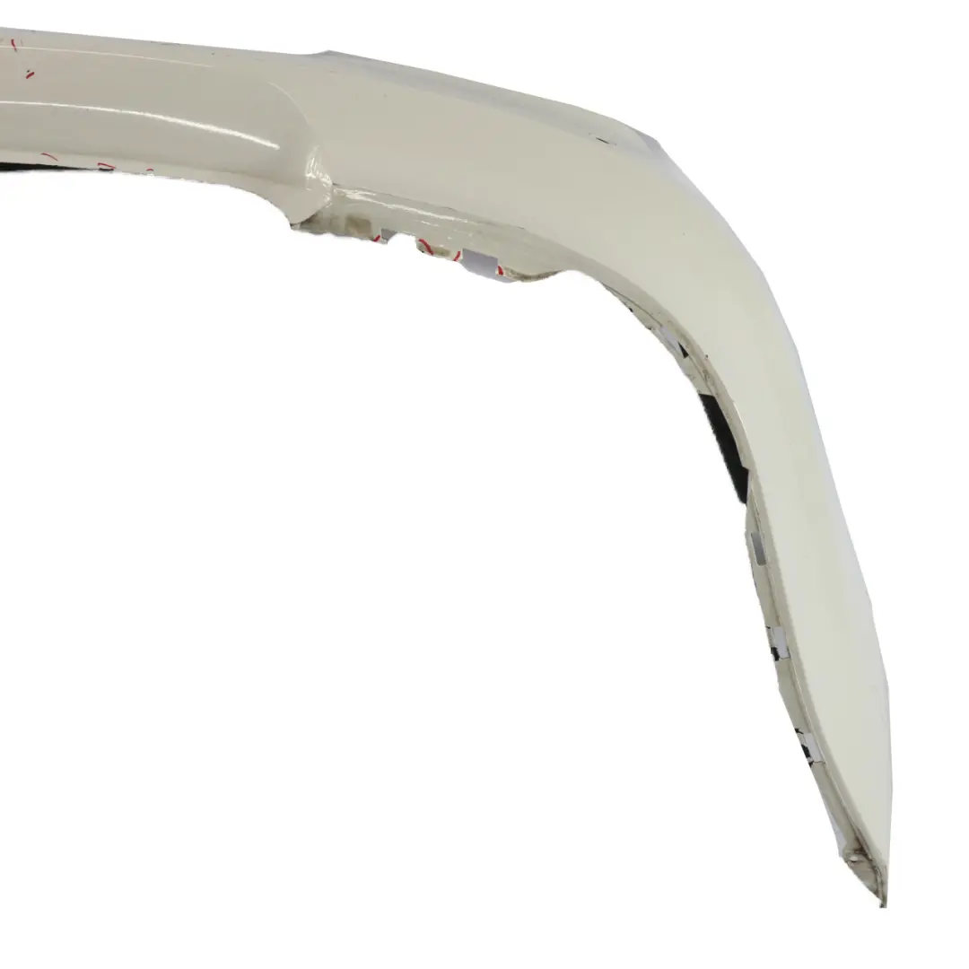 Bumper M Sport Look Coupe Trim Panel Alpinweiss White - 300 TAIWAN to BMW E82 Rear with Part number 8053878 BMW E82 Rear Bumper M Sport Look Coupe Trim Panel Alpinweiss White - 300 TAIWAN - SKU 8053878-AW - Part number 8053878
