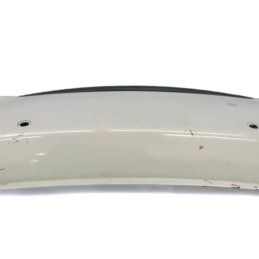 Bumper M Sport Look Coupe Trim Panel Alpinweiss White - 300 TAIWAN to BMW E82 Rear with Part number 8053878 BMW E82 Rear Bumper M Sport Look Coupe Trim Panel Alpinweiss White - 300 TAIWAN - SKU 8053878-AW - Part number 8053878