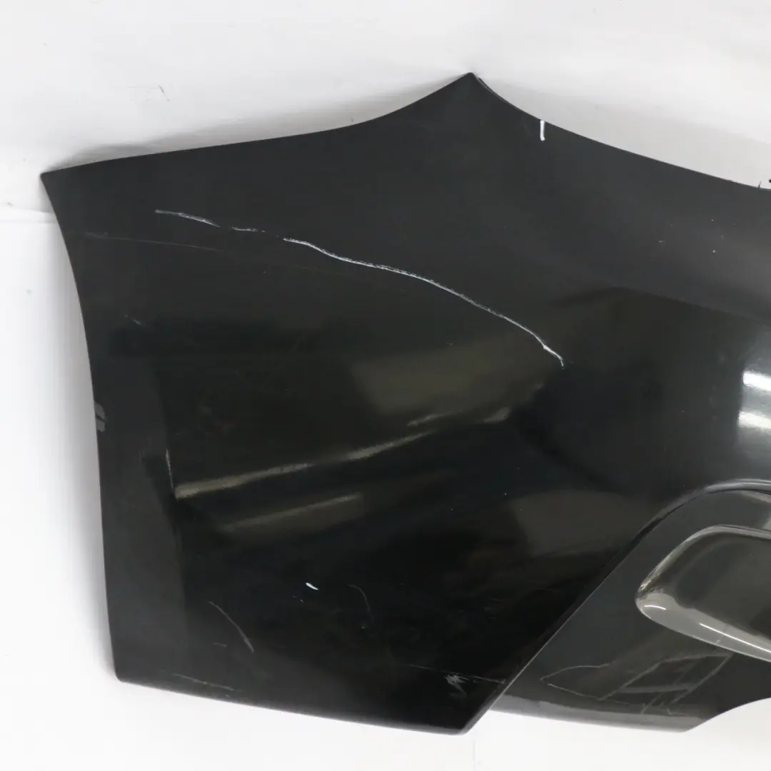 BMW F20 F21 M Sport Rear Bumper Trim Panel Black Sapphire Metallic - 475 - SKU 8055067-BS2 - Part number 8055067
