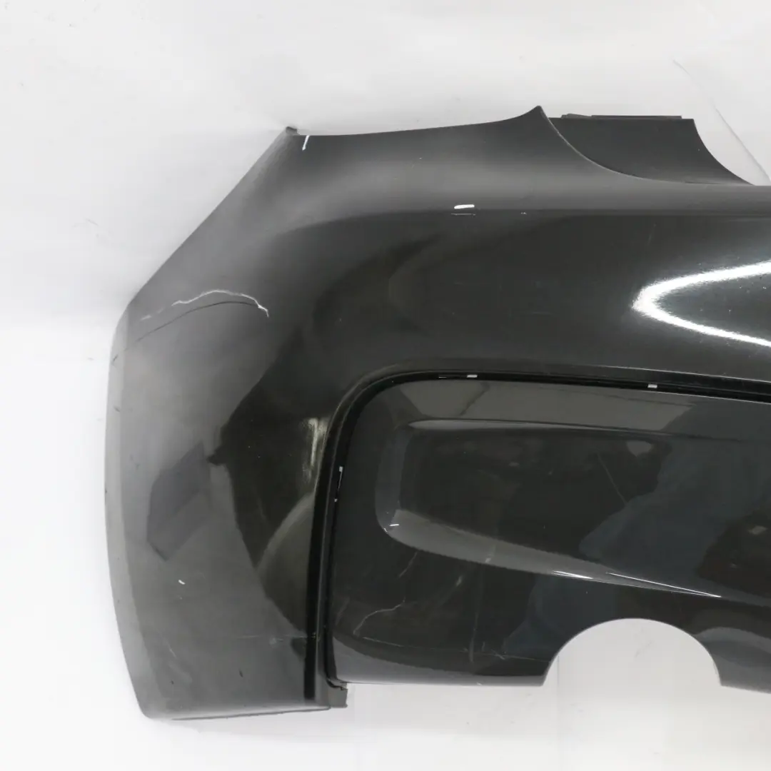 Bumper Trim Panel Black Sapphire Metallic - 475 to BMW F20 F21 M Sport Rear with Part number 8055067 BMW F20 F21 M Sport Rear Bumper Trim Panel Black Sapphire Metallic - 475 - SKU 8055067-BS2 - Part number 8055067
