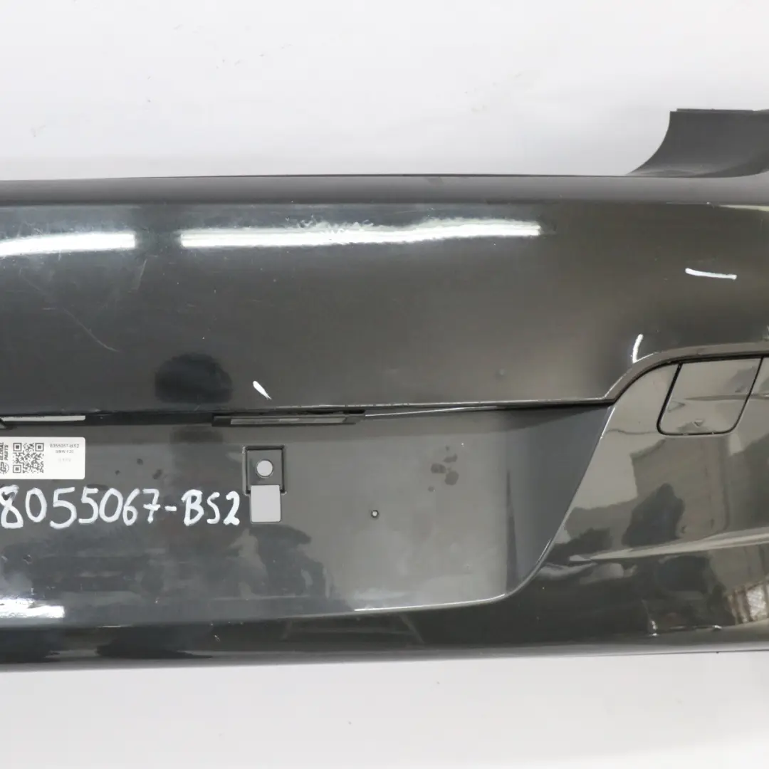 BMW F20 F21 Zderzak Tylny M-Pakiet Panel Osłona Tylna Black Sapphire - 475 - SKU 8055067-BS2 - Numer Części 8055067