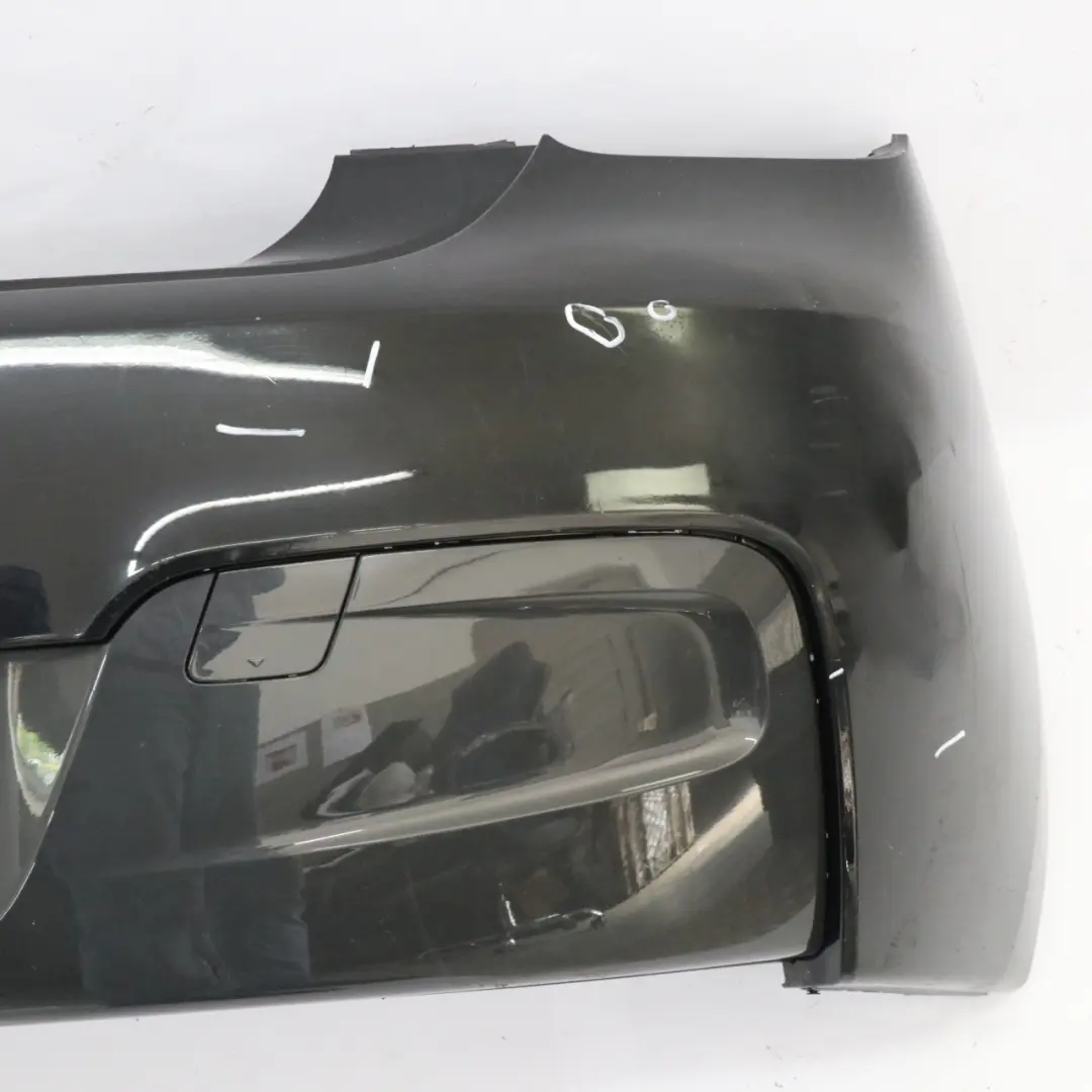 BMW F20 F21 Zderzak Tylny M-Pakiet Panel Osłona Tylna Black Sapphire - 475 - SKU 8055067-BS2 - Numer Części 8055067