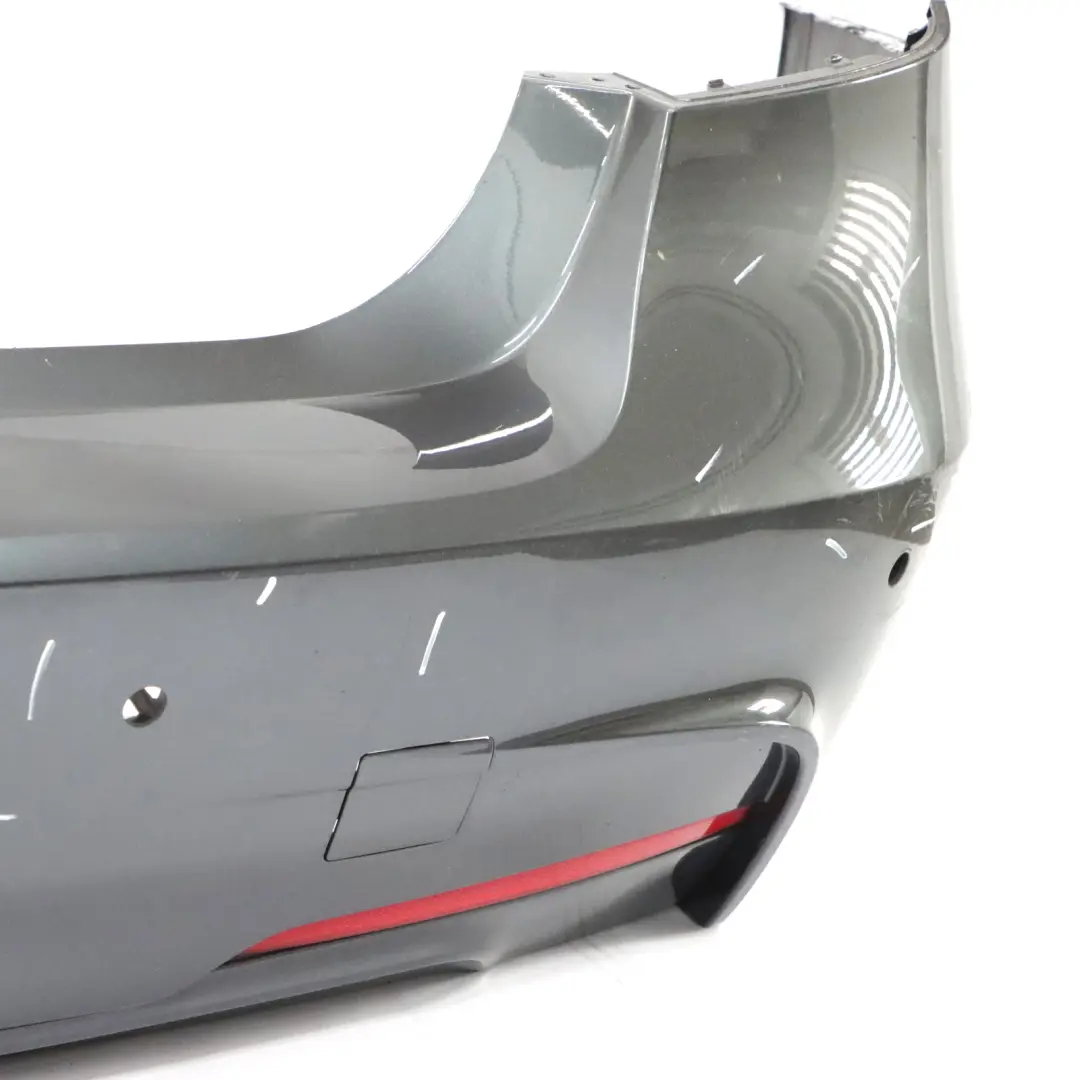 Heckstoßstange Hinten PDC Mineralgrau Metallic - B39 für BMW F30 M Sport mit Teilenummer 8056497 BMW F30 M Sport Heckstoßstange Hinten PDC Mineralgrau Metallic - B39 - SKU 8056497-MG2 - Teilenummer 8056497