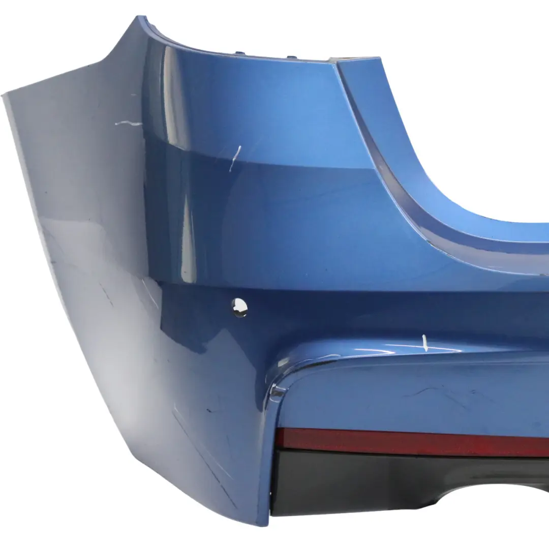 BMW F31 Touring M Sport Rear Bumper Trim Panel PDC Estorilblau Blue - B45 - SKU 8056577-EB - Part number 8056577