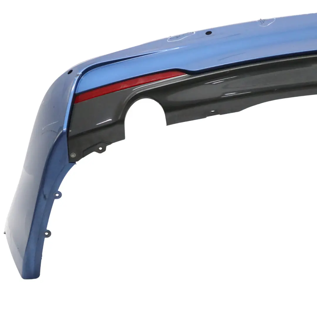 BMW F31 Touring M Sport Rear Bumper Trim Panel PDC Estorilblau Blue - B45 - SKU 8056577-EB - Part number 8056577
