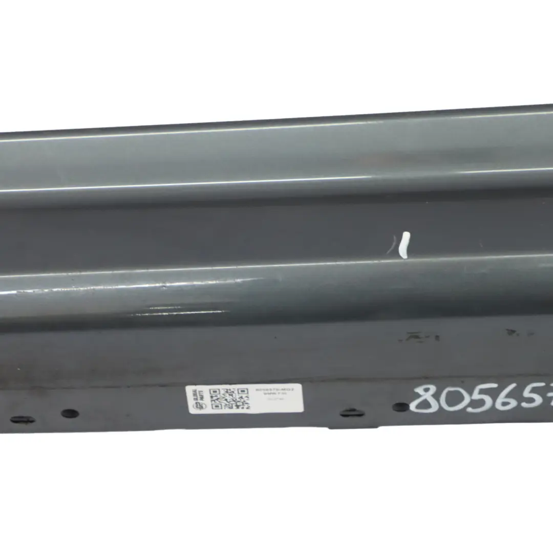 BMW F30 F31 Side Skirt M Sport Sill Strip Left N/S Mineral Grey Metallic - B39 - SKU 8056579-MG2 - Part number 8056579