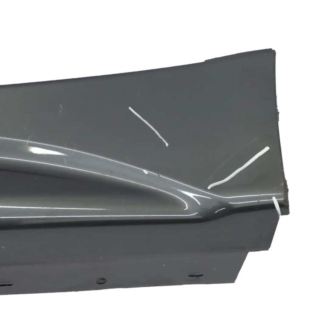BMW F30 F31 Side Skirt M Sport Sill Strip Left N/S Mineral Grey Metallic - B39 - SKU 8056579-MG2 - Part number 8056579