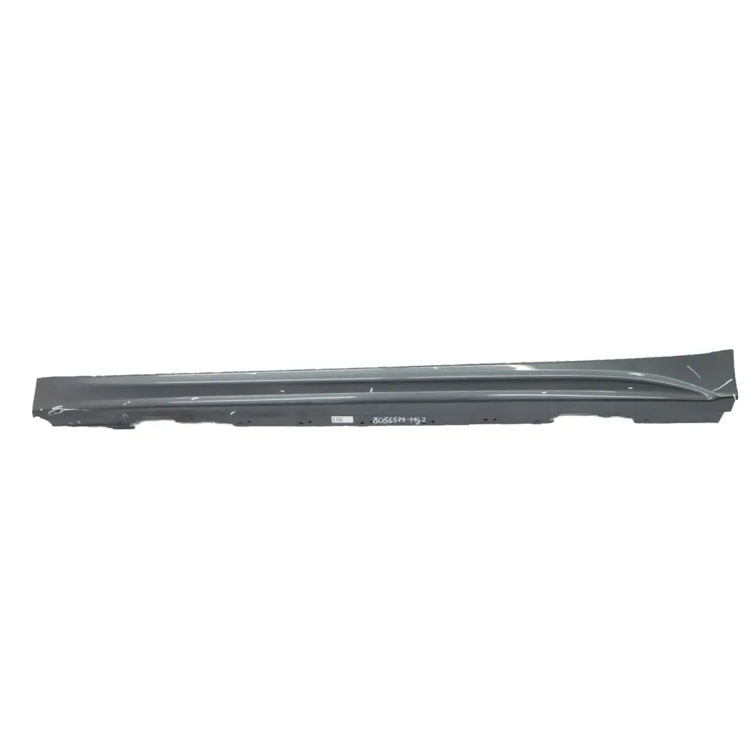 BMW F30 F31 Side Skirt M Sport Sill Strip Left N/S Mineral Grey Metallic - B39 - SKU 8056579-MG2 - Part number 8056579