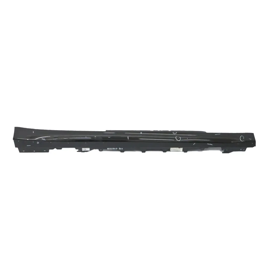 BMW F32 F33 Próg Listwa Progowa Prawa Black Sapphire Czarny Metalik - 475 - SKU 8060848-BS1 - Numer Części 8060848
