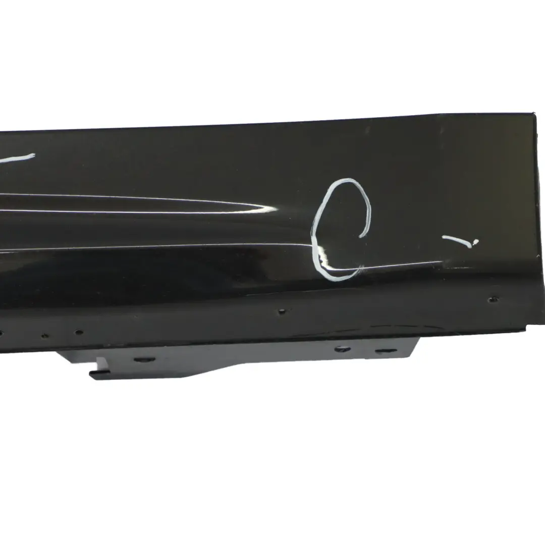 BMW F32 F33 Próg Listwa Progowa Prawa Black Sapphire Czarny Metalik - 475 - SKU 8060848-BS1 - Numer Części 8060848