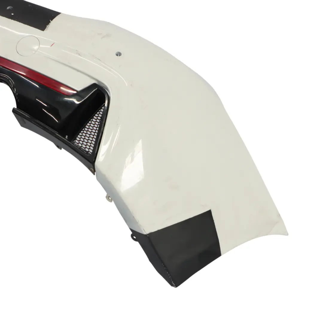 BMW F32 F33 M Sport Rear Bumper Trim Panel PDC Alpinweiss Alpine White - 300 - SKU 8060889-AW5 - Part number 8060889