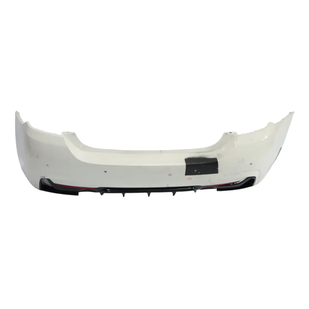 Bumper Trim Panel PDC Alpinweiss Alpine White - 300 to BMW F32 F33 M Sport Rear with Part number 8060889 BMW F32 F33 M Sport Rear Bumper Trim Panel PDC Alpinweiss Alpine White - 300 - SKU 8060889-AW5 - Part number 8060889