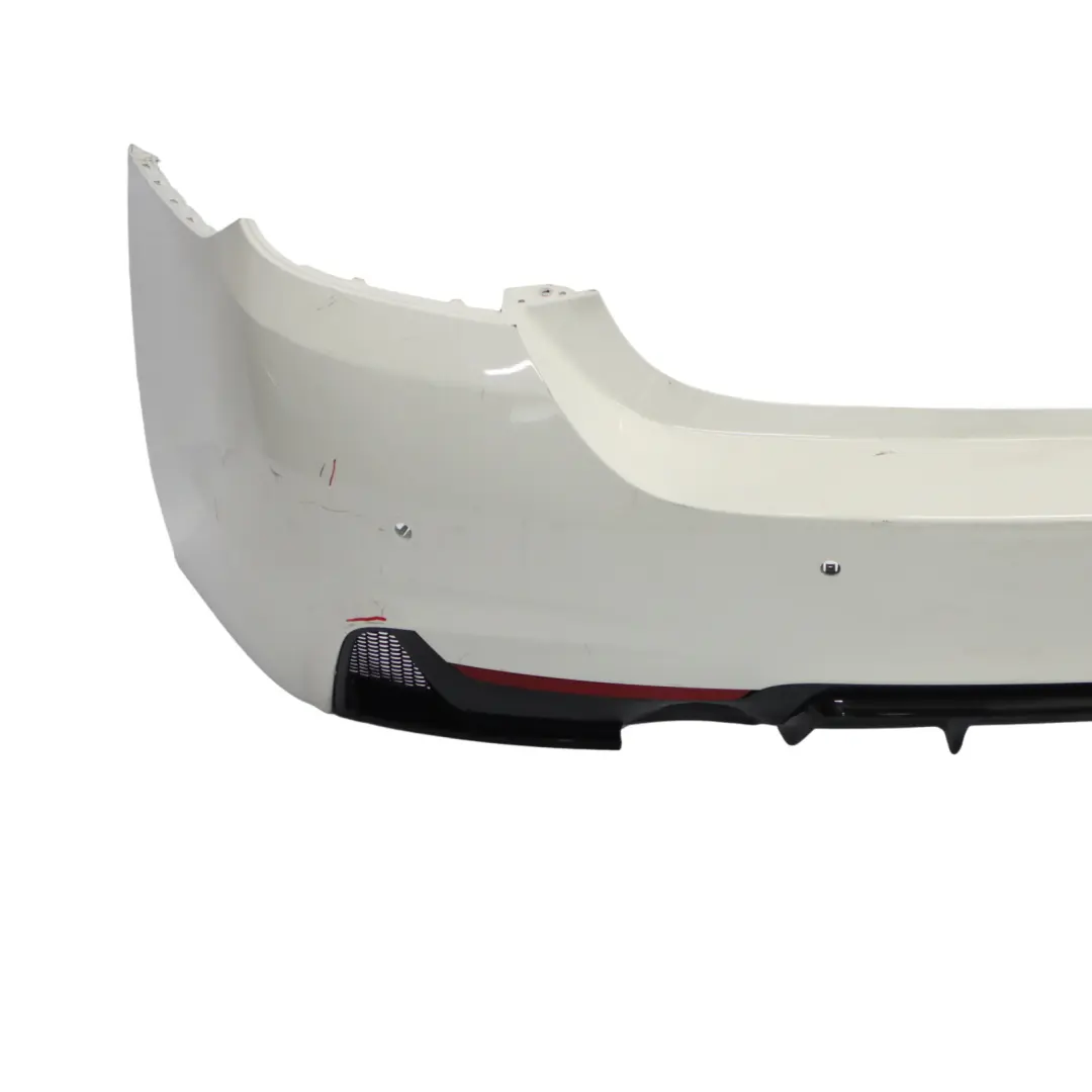 Bumper Trim Panel PDC Alpinweiss Alpine White - 300 to BMW F32 F33 M Sport Rear with Part number 8060889 BMW F32 F33 M Sport Rear Bumper Trim Panel PDC Alpinweiss Alpine White - 300 - SKU 8060889-AW5 - Part number 8060889