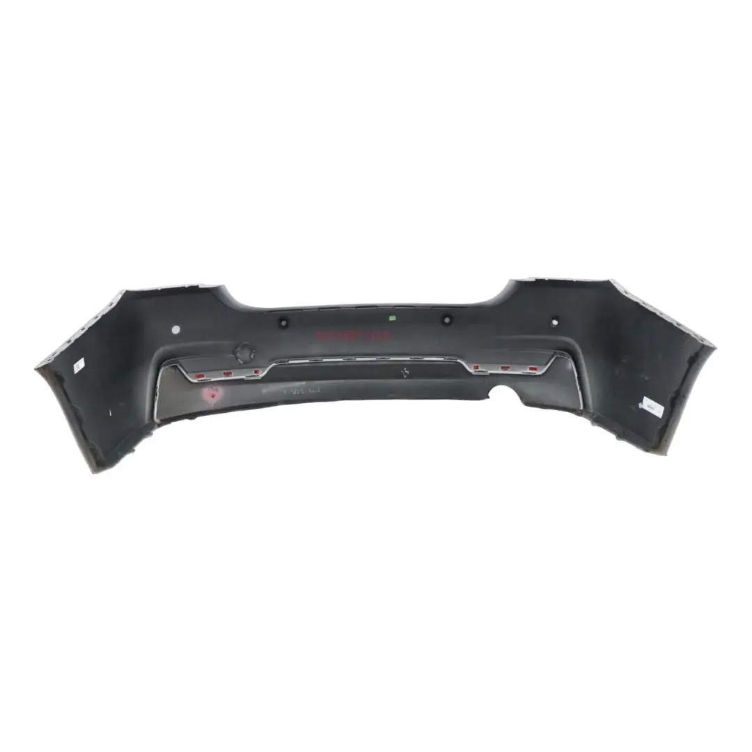 BMW F32 F33 M Sport Rear Bumper Trim Panel PDC Glacier Silver Metallic - A83 - SKU 8060889-GSB - Part number 8060889