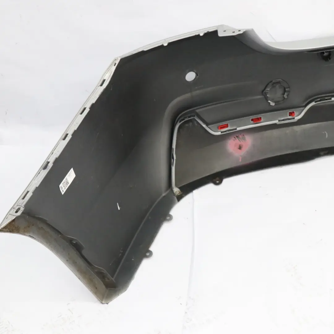 BMW F32 F33 M Sport Rear Bumper Trim Panel PDC Glacier Silver Metallic - A83 - SKU 8060889-GSB - Part number 8060889