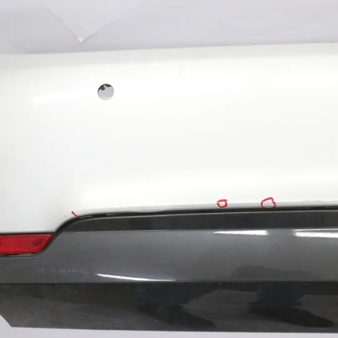 BMW F32 F33 M Sport Rear Bumper Trim Panel PDC Glacier Silver Metallic - A83 - SKU 8060889-GSB - Part number 8060889