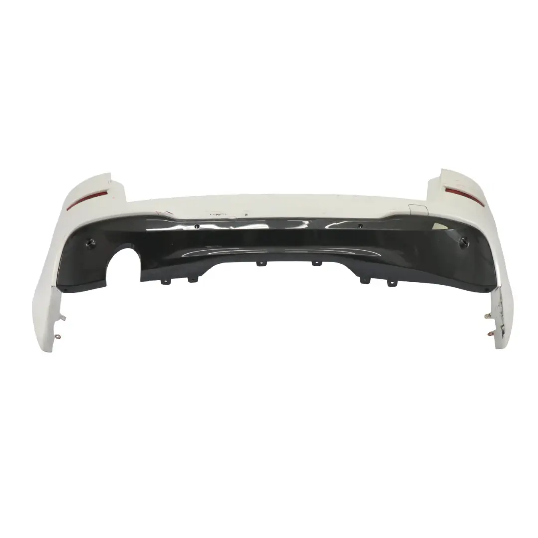 Bumper Rear Trim Panelling M Sport PDC Mineralweiss White - A96 to BMW F46 with Part number 8067062 BMW F46 Bumper Rear Trim Panelling M Sport PDC Mineralweiss White - A96 - SKU 8067062-MW1 - Part number 8067062