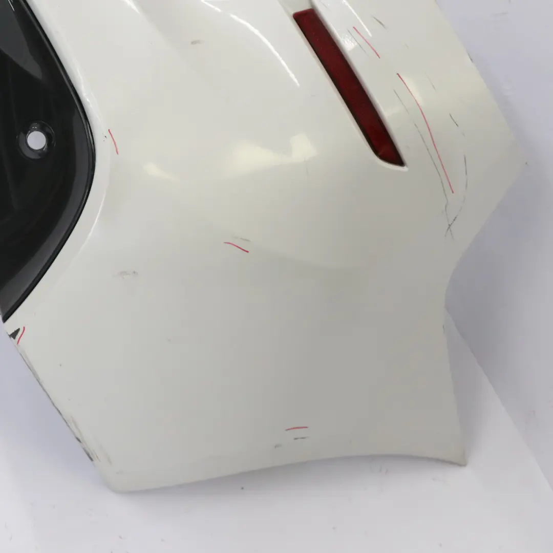 Bumper Rear Trim Panelling M Sport PDC Mineralweiss White - A96 to BMW F46 with Part number 8067062 BMW F46 Bumper Rear Trim Panelling M Sport PDC Mineralweiss White - A96 - SKU 8067062-MW1 - Part number 8067062