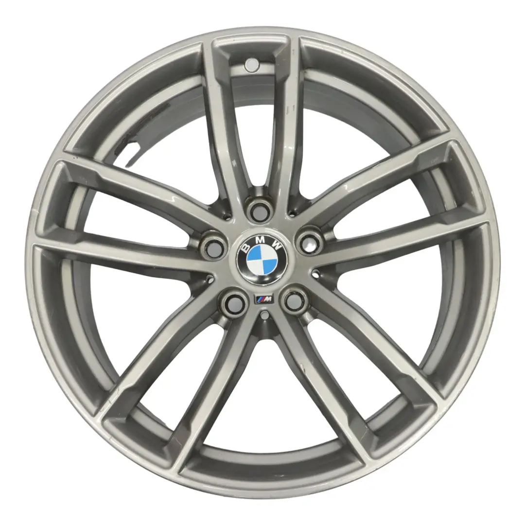  Llanta de aleación BMW G30 Gris Férrico 18" 8J ET:30 Doble Radio 662M - SKU 8093405-1 - Número de pieza 8093405