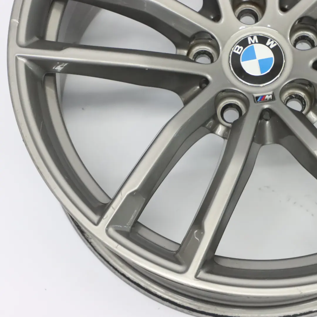 BMW G30 Jante alliage gris ferrique 18" 8J ET:30 Double rayon 662M - SKU 8093405-1 - Numéro de pièce 8093405