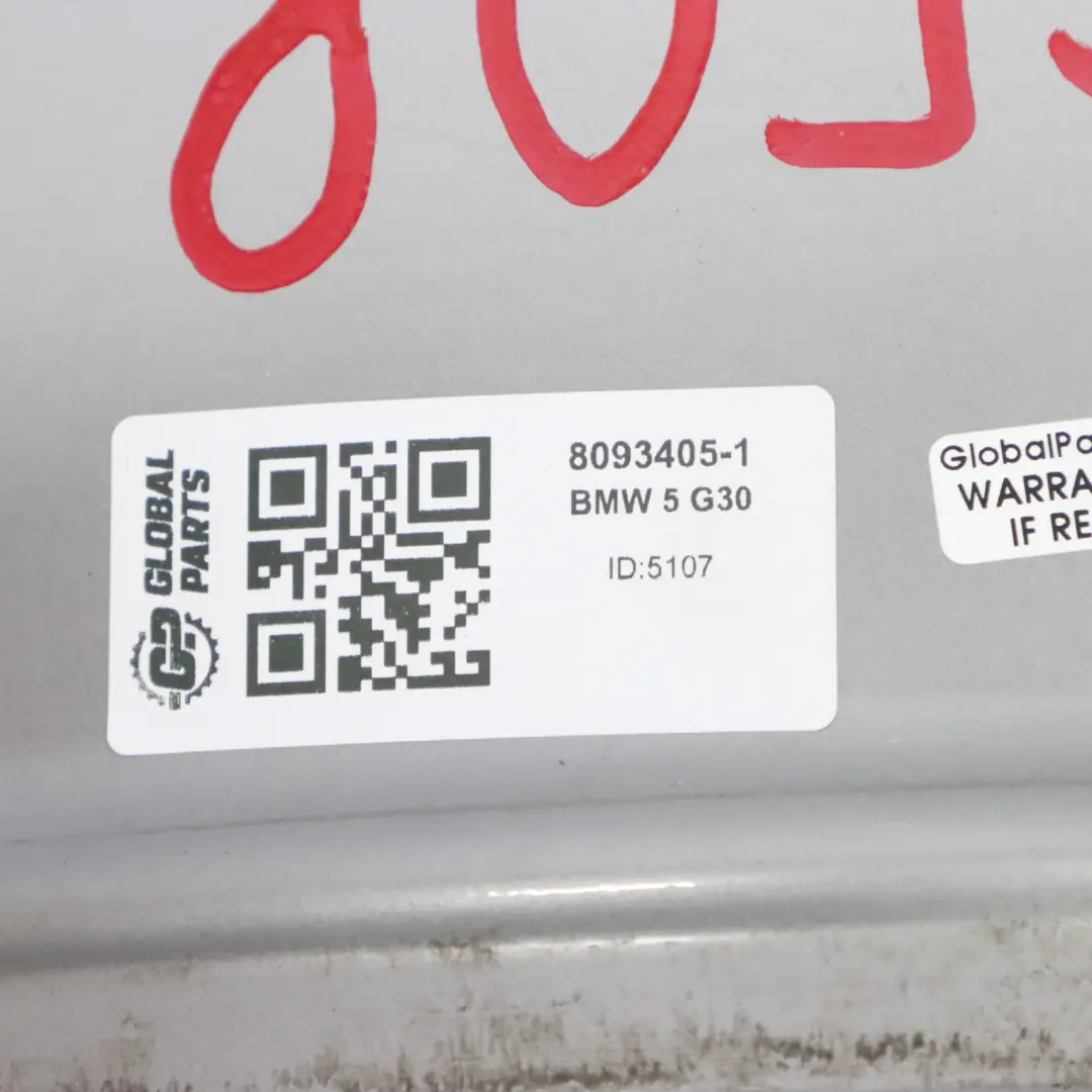  Llanta de aleación BMW G30 Gris Férrico 18" 8J ET:30 Doble Radio 662M - SKU 8093405-1 - Número de pieza 8093405