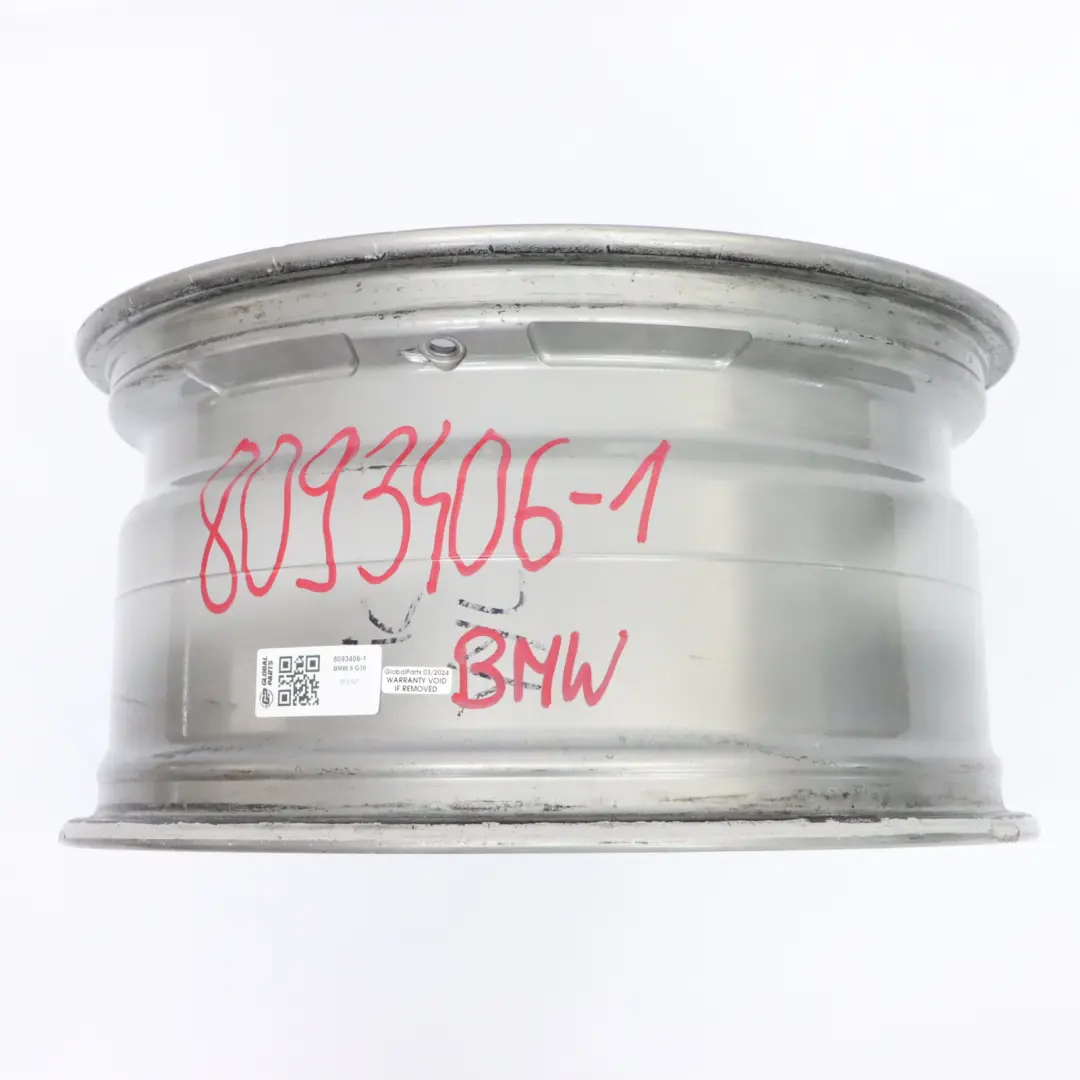Jante arrière alliage gris ferrique 18" 9J Double rayon 662M pour BMW G30 à propos du numéro de pièce 8093406 BMW G30 Jante arrière alliage gris ferrique 18" 9J Double rayon 662M - SKU 8093406-1 - Numéro de pièce 8093406