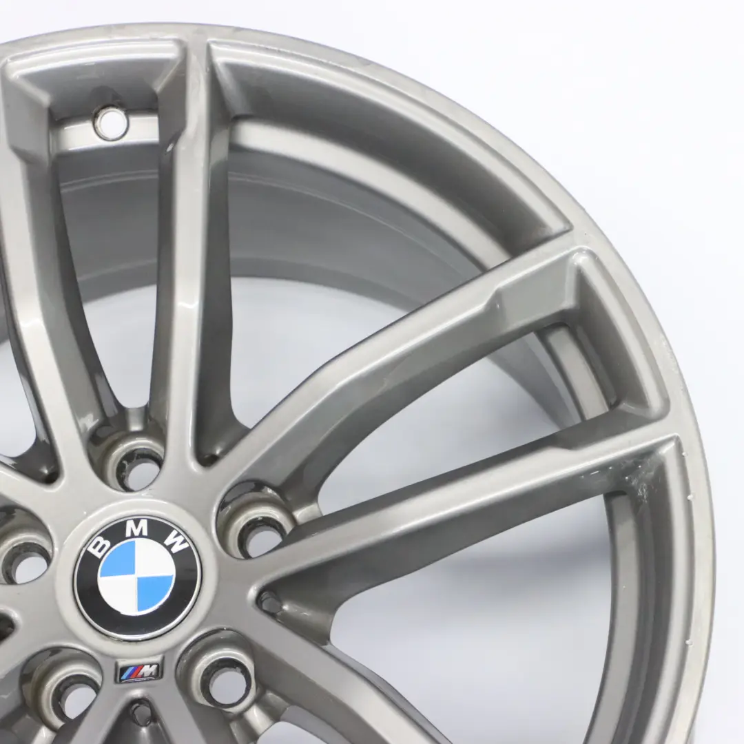 Hinten Ferric Grau Leicht metall felge 18" 9J ET:44 für BMW G30 mit Teilenummer 8093406 BMW G30 Hinten Ferric Grau Leicht metall felge 18" 9J ET:44 - SKU 8093406-1 - Teilenummer 8093406