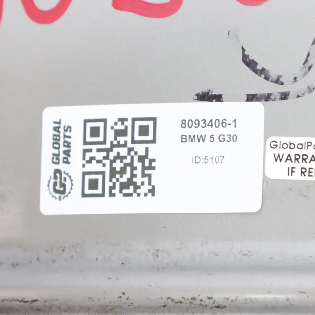 BMW G30 Rear Ferric Grey Alloy Wheel Rim 18" 9J ET:44 Double Spoke 662M - SKU 8093406-1 - Part number 8093406