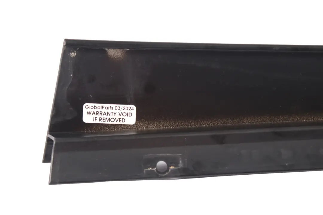 BMW E38 Door Trim Moulding Rear Right O/S Door Pillar Covering Black - SKU 8125382 - Part number 8125382