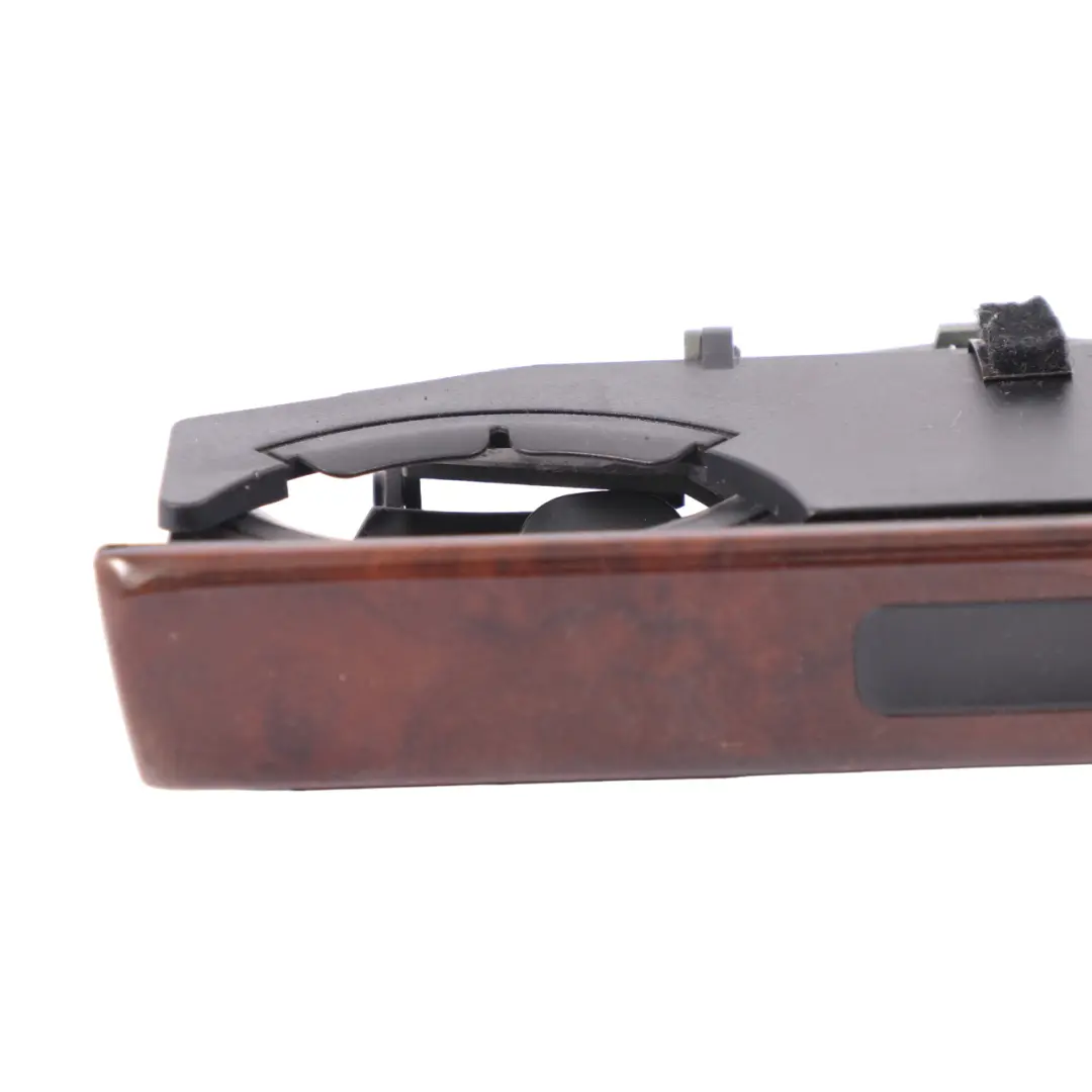 Holder BMW E38 Drink Holder Centre Console Front Wooden Strip to Cup with Part number 8163006 Cup Holder BMW E38 Drink Holder Centre Console Front Wooden Strip - SKU 8163006 - Part number 8163006