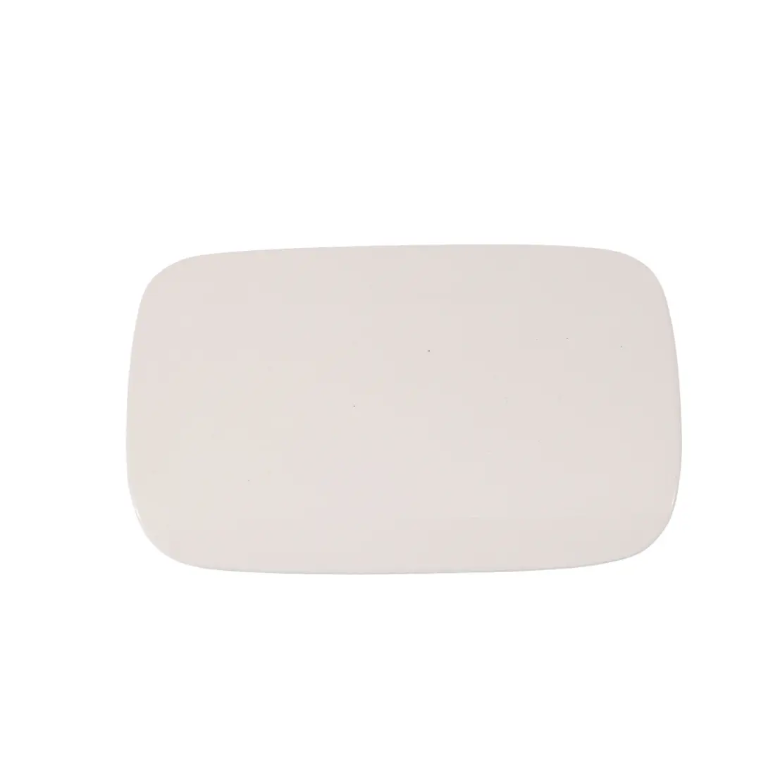 BMW E38 Fuel Fill In Flap Filler Cover Cap Alpinweiss Alpine White 3 - 300 - SKU 8170540-AW - Part number 8170540