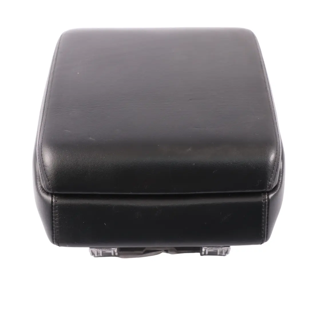 Consola Central Apoyabrazos Reposabrazos Cubierta Cuero Negro para BMW E38 con número de pieza 8174626 BMW E38 Consola Central Apoyabrazos Reposabrazos Cubierta Cuero Negro - SKU 8174626 - Número de pieza 8174626