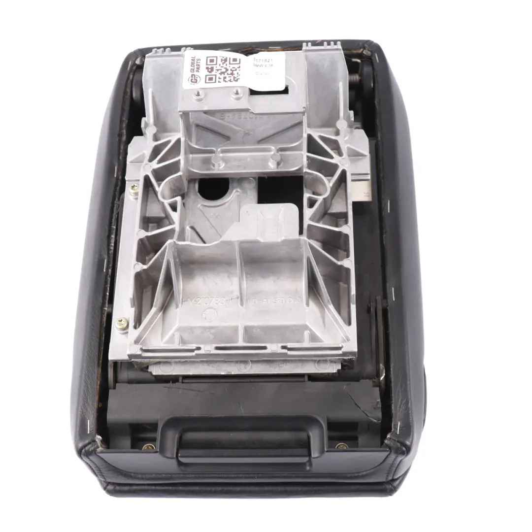 BMW E38 Podłokietnik Konsoli Środkowej Schowek Czarna Skóra Montana - SKU 8174626 - Numer Części 8174626
