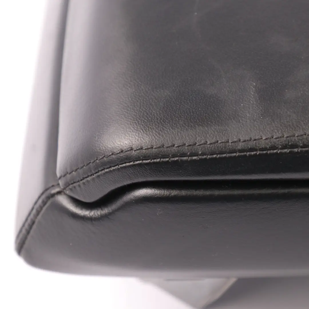 Consola Central Apoyabrazos Reposabrazos Cubierta Cuero Negro para BMW E38 con número de pieza 8174626 BMW E38 Consola Central Apoyabrazos Reposabrazos Cubierta Cuero Negro - SKU 8174626 - Número de pieza 8174626