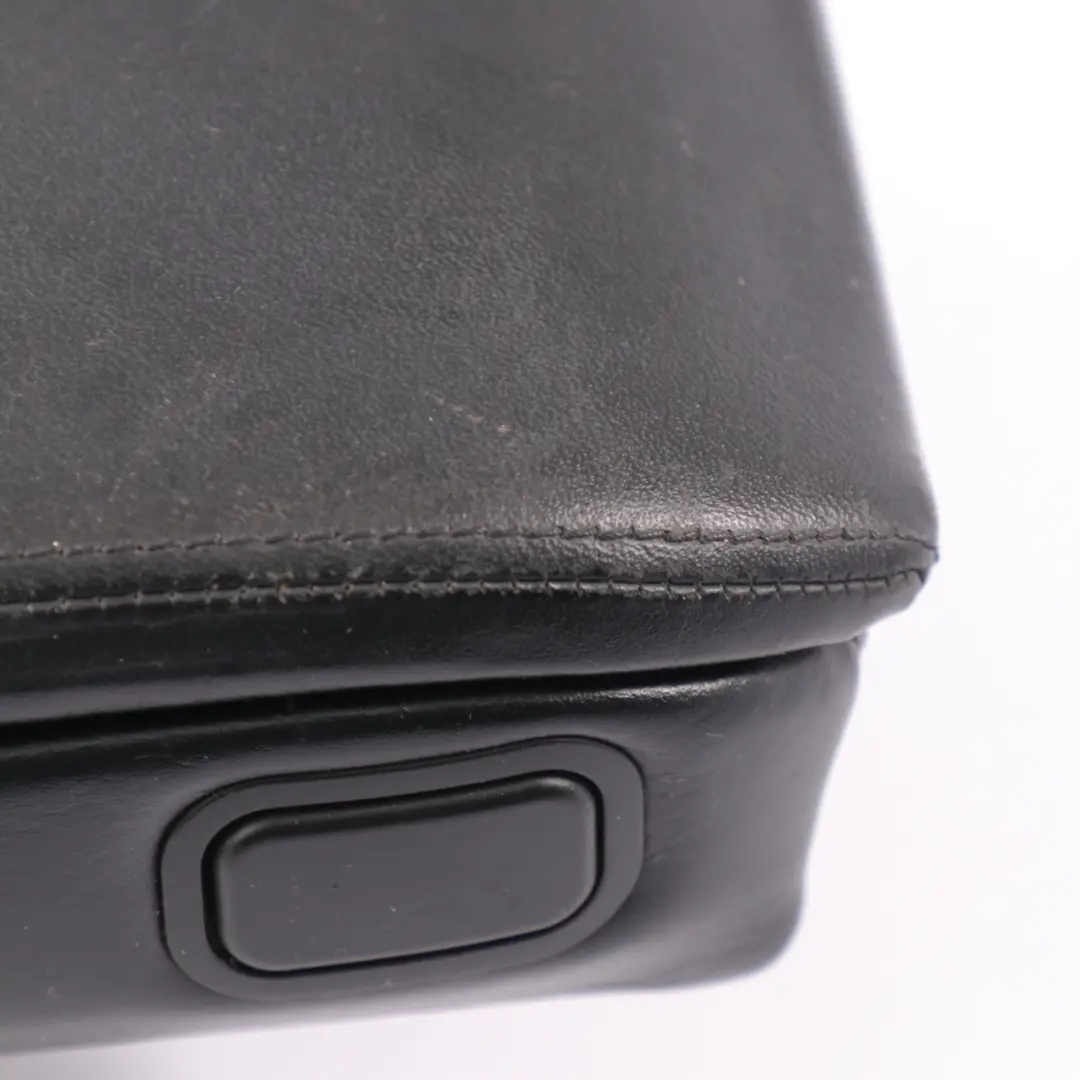 BMW E38 Consola Central Apoyabrazos Reposabrazos Cubierta Cuero Negro - SKU 8174626 - Número de pieza 8174626