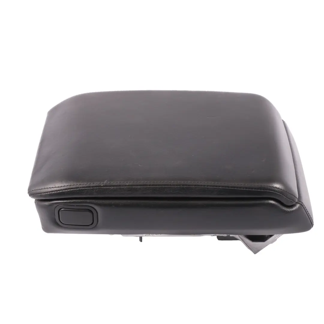 BMW E38 Consola Central Apoyabrazos Reposabrazos Cubierta Cuero Negro - SKU 8174626 - Número de pieza 8174626