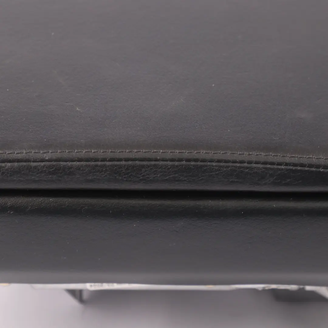 BMW E38 Consola Central Apoyabrazos Reposabrazos Cubierta Cuero Negro - SKU 8174626 - Número de pieza 8174626
