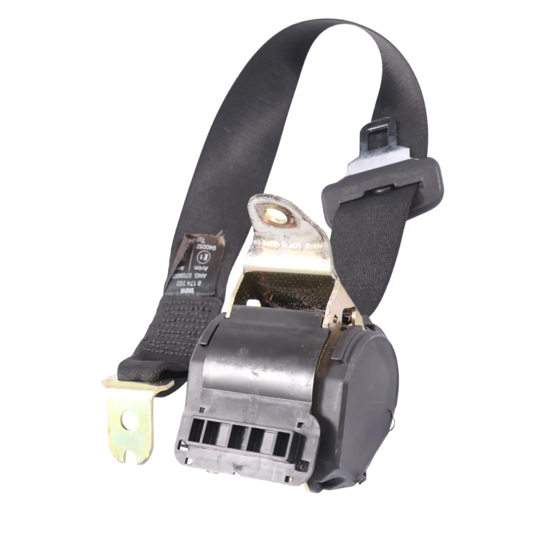 Cinturón de seguridad superior BMW E38 Asiento trasero Cinturón superior para con número de pieza 8174352 Cinturón de seguridad superior BMW E38 Asiento trasero Cinturón superior - SKU 8174352 - Número de pieza 8174352
