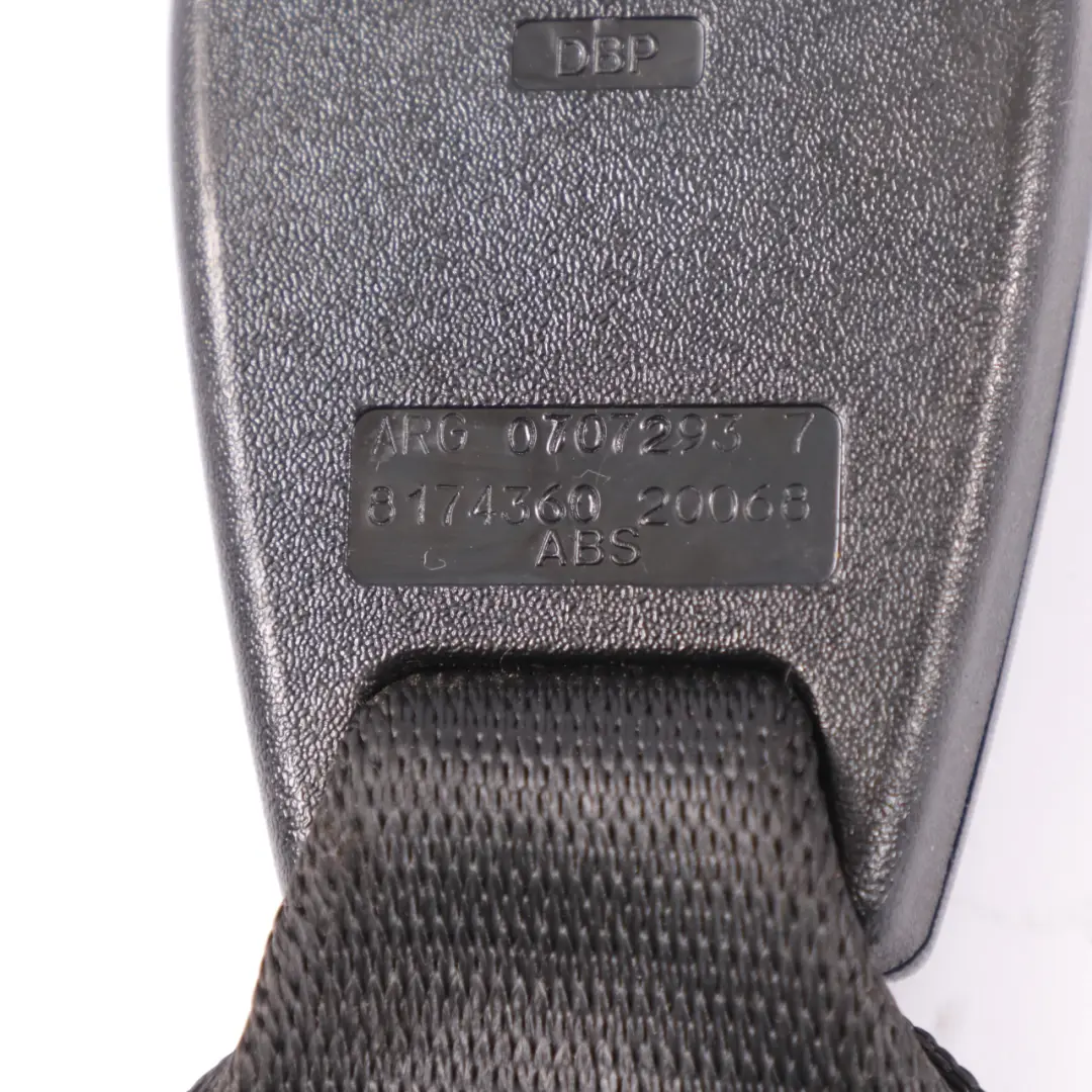  Lap Seat Belt BMW E38 Rear Bench Couch Seat Lower Safety Belt Buckle - SKU 8174360 - Part number 8174360