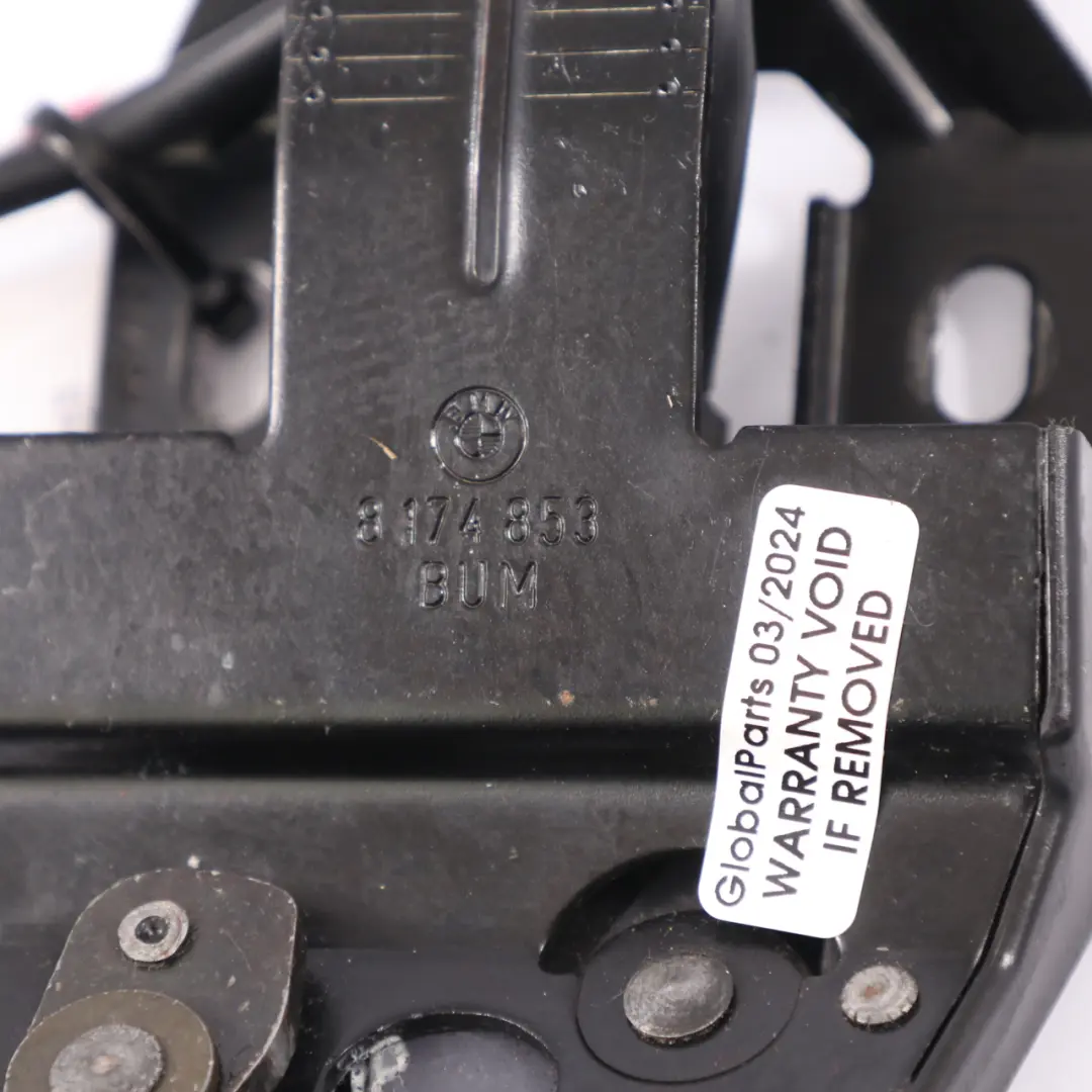 Coperchio del bagagliaio portellone posteriore chiusura a scatto per BMW E38 con numero di parte 8174853 BMW E38 Coperchio del bagagliaio portellone posteriore chiusura a scatto - SKU 8174853 - Numero di parte 8174853