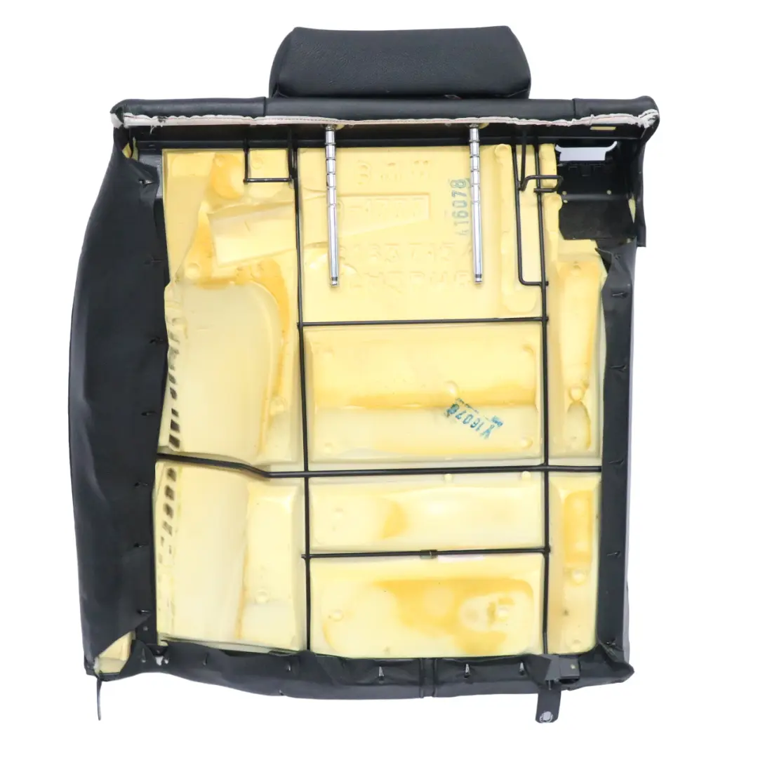 Respaldo Asiento Trasero Izquierdo Funda Respaldo Cuero Negro para BMW E38 con número de pieza 8177319 BMW E38 Respaldo Asiento Trasero Izquierdo Funda Respaldo Cuero Negro - SKU 8177319 - Número de pieza 8177319