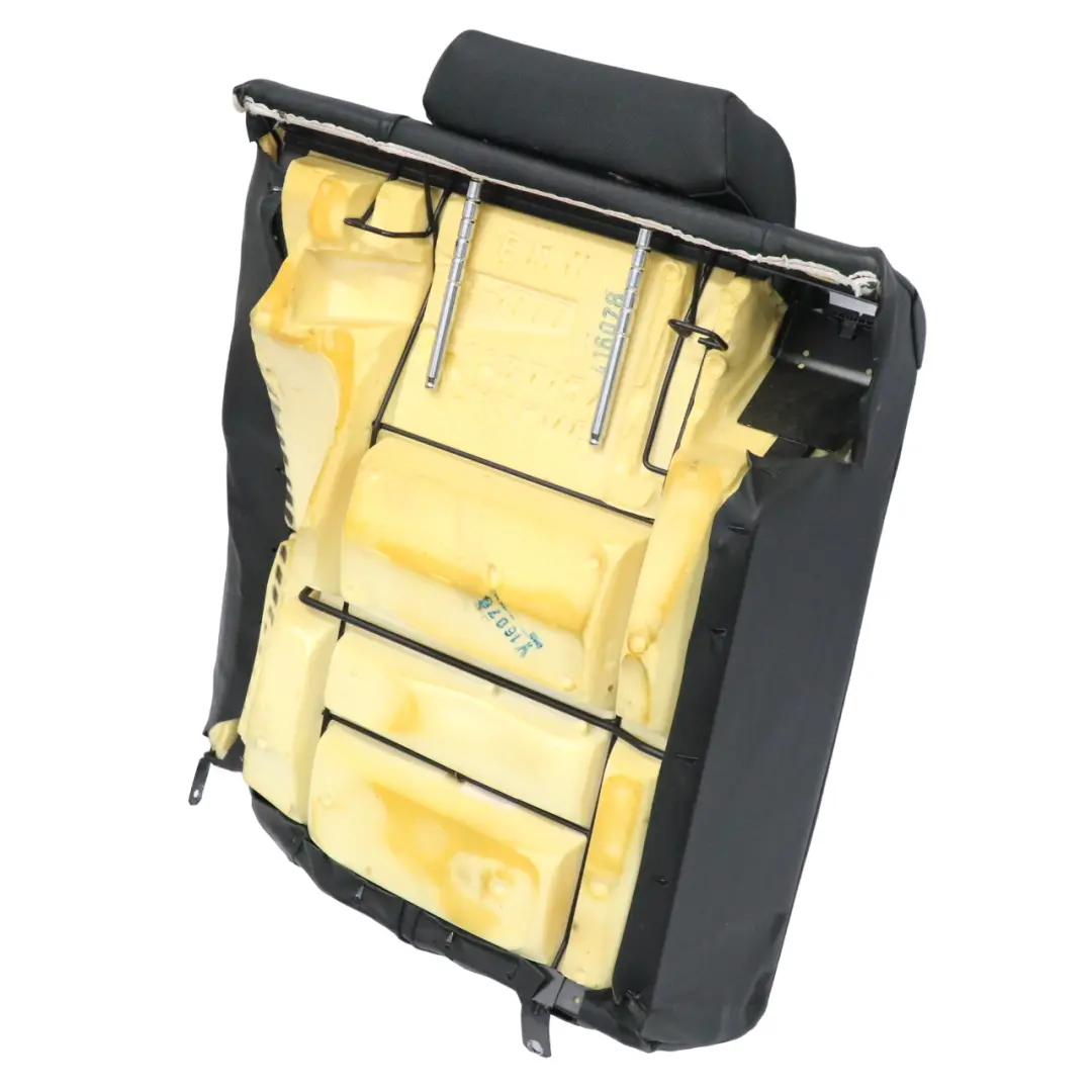 Sitzlehne hinten links Schwarz Leder Montana für BMW E38 mit Teilenummer 8177319 BMW E38 Sitzlehne hinten links Schwarz Leder Montana - SKU 8177319 - Teilenummer 8177319