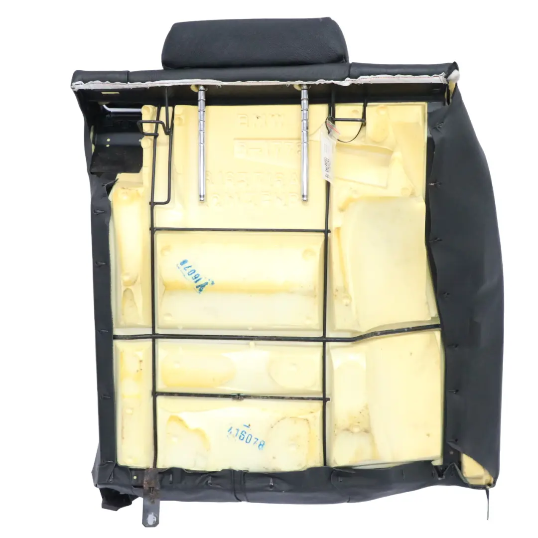 Backrest Rear Right O/S Back Cover Black Leather Montana BMW E38 Seat - SKU 8177320 - Part number 8177320