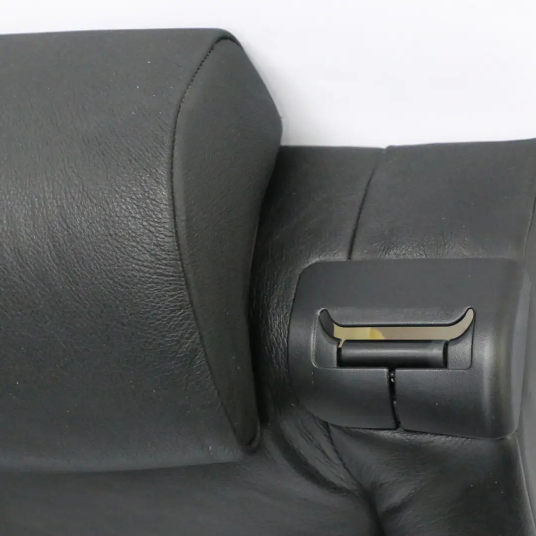 BMW E38 Respaldo del asiento trasero derecho Cubierta de cuero negro Montana - SKU 8177320 - Número de pieza 8177320