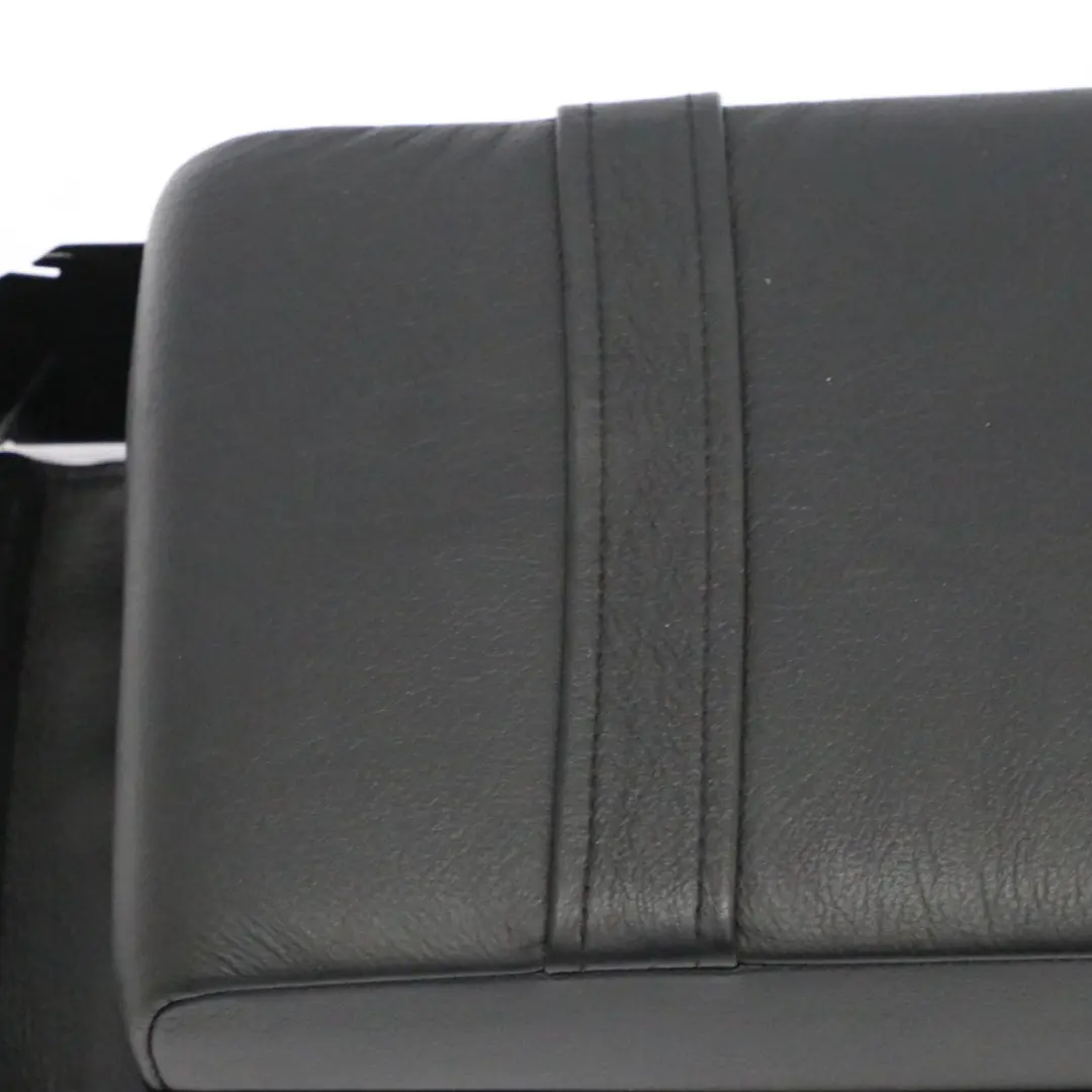 BMW E38 Rear Seat Armrest Arm Rest Trim Cover Black Leather Montana - SKU 8199853 - Part number 8199853