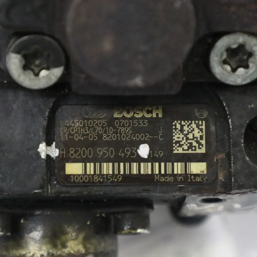 Renault Trafic II Vivaro A 2.0 DCi High Pressure Injection Fuel Pump 8200950493 - SKU 8200950493-1 - Part number 8200950493-1